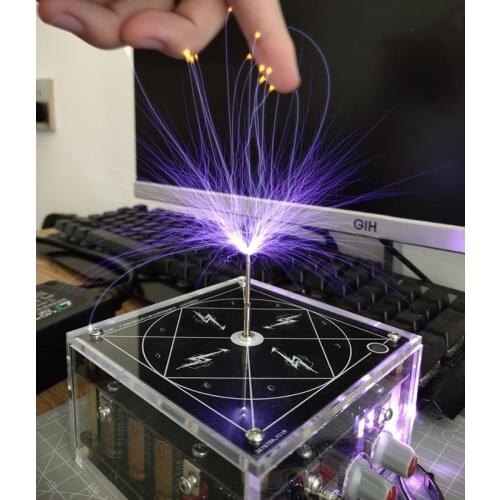 Tesla coil Magnetic storm coil Musical lightning Artificial lightning Science and education tools DIY experiment