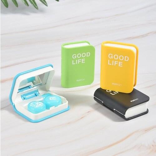 Cleaning contact lens storage box electric cleaner cartoon pattern