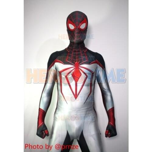 PS5 Suit Adults Kids Superhero Cosplay Costume Halloween Full Bodysuit Zentai Suit