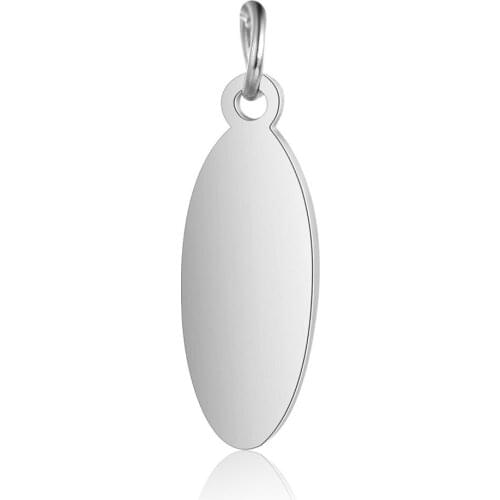 5pcs/Lot Fashion Pendant Charms Polished oval seed shape Pendant Jewelry Diy Earring Necklace Jewelry Making Findings