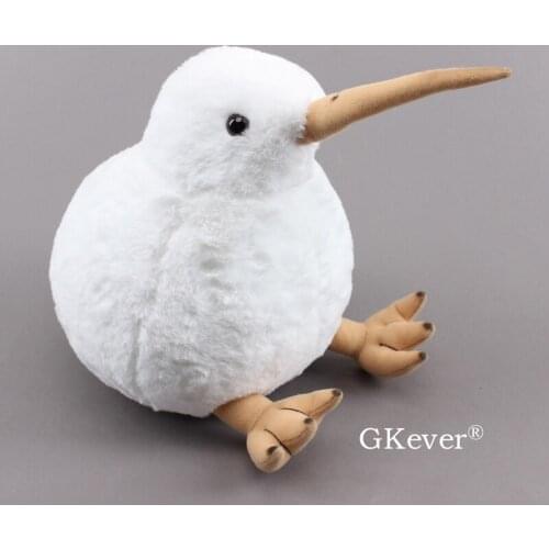 28 CM Stuffed Animal Kiwi Bird Plush Toys Doll Peluche Big Size Bird Pillow Cushion Baby Kids Birthday Gift Home Car Sofa Decor