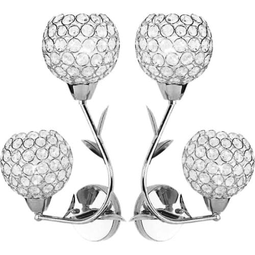 AC85-285V E27 Creative Crystal LED Wall Light Decorative Lighting Sconce Modern Wall Lamp