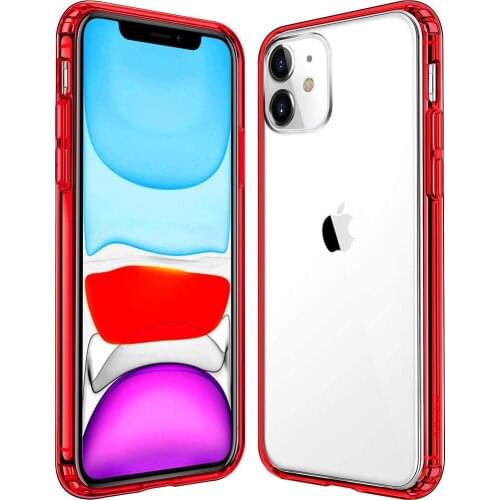 Clear Case For iPhone 11 Pro Max XS X XR 7 8 Plus SE 2020 6 6S SE2 iPhone11 Transparent Shockproof Hard Cover Camera Protection