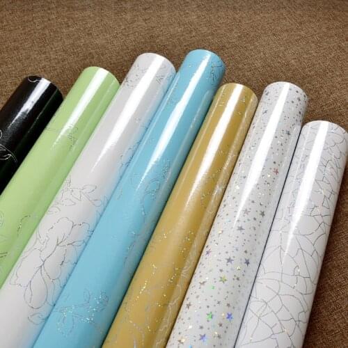 Colomac PVC self-adhesive wallpaper paint pearl shiny old furniture renovation wall stickers thickening waterproof wallpaper