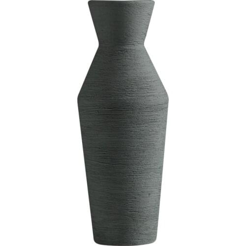 Nordic Vases for Flowers Ceramics Vase Minimalist Abstract Solid Color Flowerpot Floral Arrangement Home Decoration Accessories