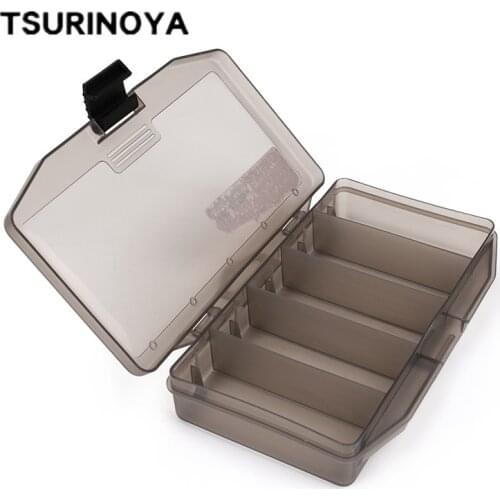 TSURINOYA Fishing Lure Box Multifunctional Fishing Box Hooks Spoons Storage Boxes 5 Compartments Lure Box Fishing Tackle Pesca