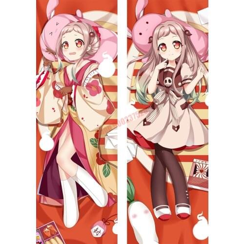 Toilet-Bound Hanako-kun pattern, sexy girl 3D double sided throw pillow / pillow case, Home textile