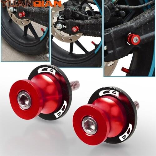 Motorcycle Swingarm Spools Slider Stand Screws FOR Honda CB1100 GIO special CBF100 A CBF600 SA CB400 CB919 CB900F hornet CB500
