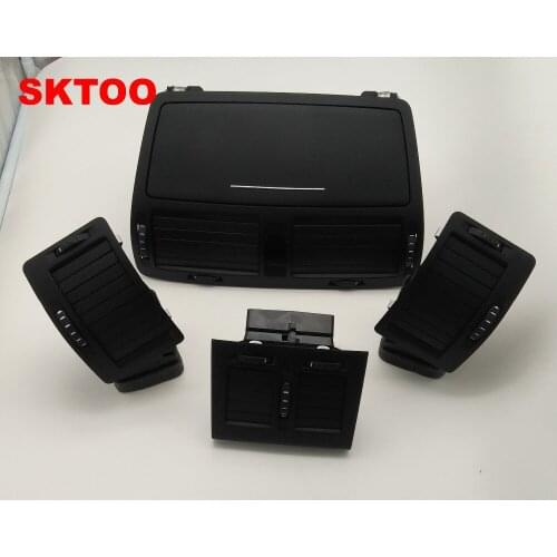 SKTOO For 2007-2014 Skoda Octavia air conditioning outlet dashboard air conditioner vent rear outlet