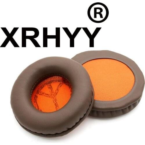 XRHYY Brown Replacement Earpads Cushion For Skullcandy Hesh 2 1.0 2.0/ HESH Bluetooth Wireless with Mic Headphones
