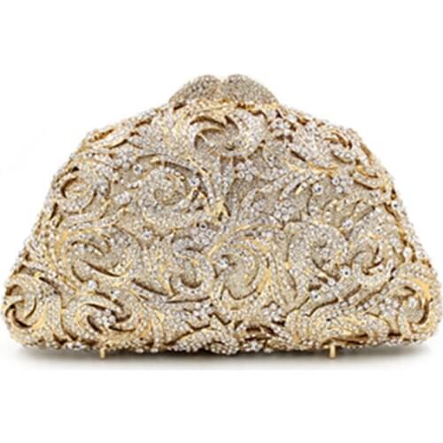 7 Kinds of Colors Ladies Diamonds Women Evening Bag Clutch 2018 Fashion Crystal Womens Party Clutch Luxury Dinner Purse Handbag