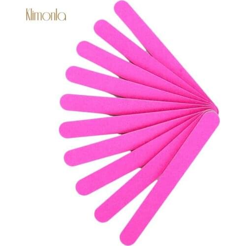 10pcs Nail File Sponge 100/180 Nail Art Sanding Files Buffing Polishing Blocks Manicure Pedicure Care Tools