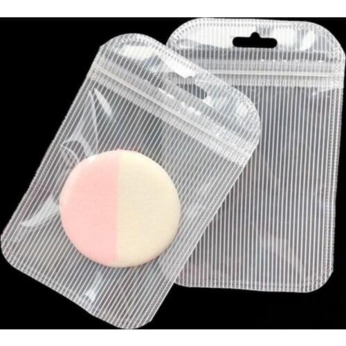 100pcs 4.5*6cm Small mini Packing Bag Self-sealing Small Button Ring Clavicle Bag Nail Dress Crystal Diamond Packing bag