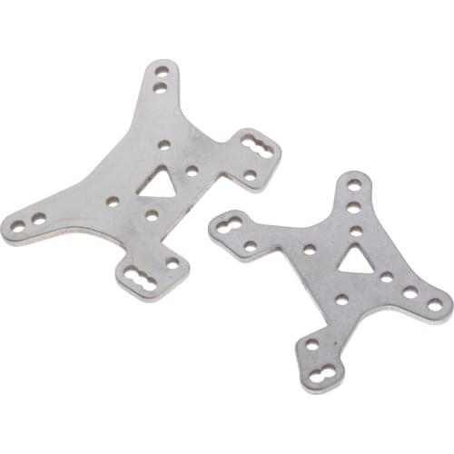 2Pcs RC Car Front Rear Shock Tower for Wltoys 144001 1/14 RC Car Buggy Parts