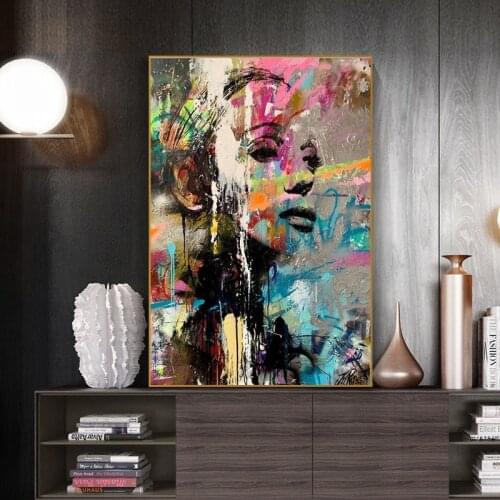 Abstract Figure Canvas Painting Posters Art And Prints Famous Womem Wall Pictures For Corridor Decoration Home Decor No Frame