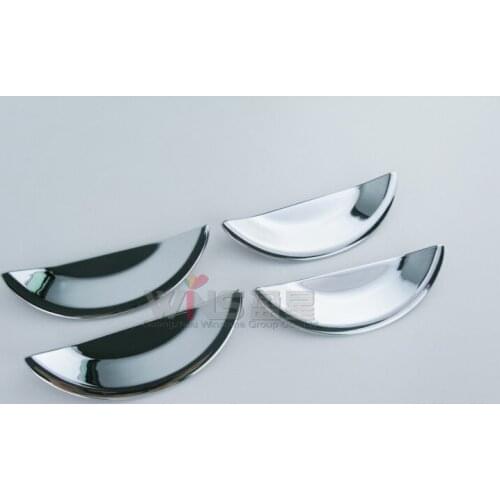 Accessories For Peugeot 206 CITROEN C2 Chrome Door Handle Bowl Trim Insert Car Styling ABS Chrome Products