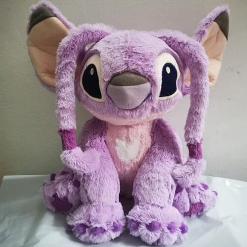 Disney Lilo & Stitch 624 Angel Stuffed Plush Toys Super Soft Cartoon Anime Angel Plush Toys Christmas Gifts for Kids Girls