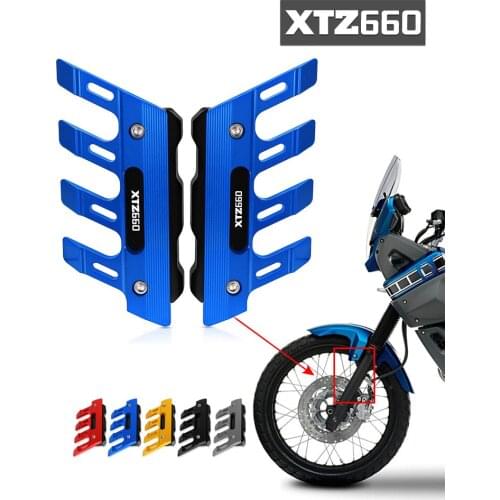 FOR YAMAHA XT660Z/R XT660X/660E XTZ 660 /N Tenere XT660Z Motorcycle mudguard side protection block front fender anti-fall slider