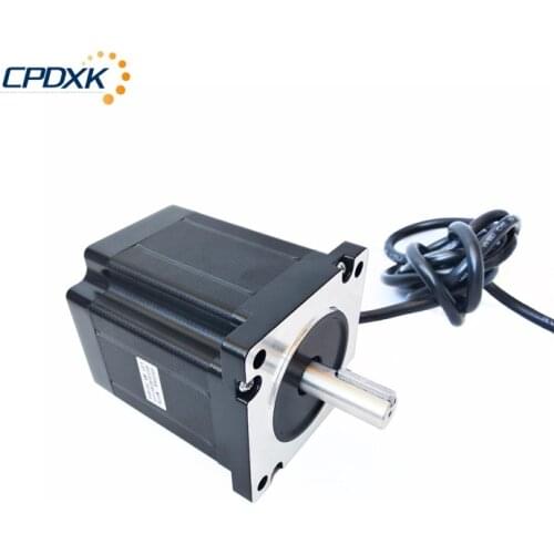 2 Phase Nema 23 Stepper Motor 57HS76 1.8 Degree 3.0A 76mm 2N.m Motor Shaft 8/6.35mm for CNC Machine