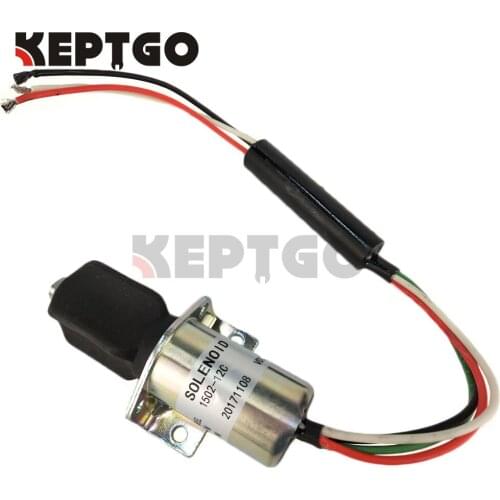 Fuel Shutoff Solenoid 10138PRL 1502-12C 12V For Corsa Electric Captains Call Systems