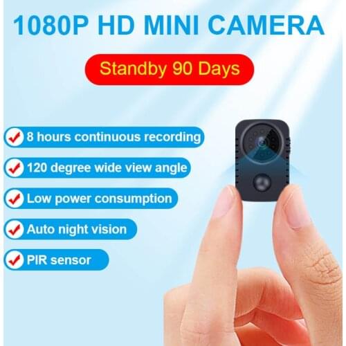 JOZUZE MD29 IR-CUT Mini Camera Smallest 1080P HD Camcorder Infrared Night Vision Micro Cam Motion Detection DV Body Camara