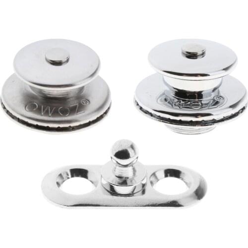 Stainless Steel Boat Yacht Screw Base Snaps Boat Accessory Durable