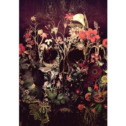 Horror Diamond Painting Skull Abstract Art Craft Diy Paint 5D Jewel Cross Stitch Accessories Mosaic Embroidery XN1418