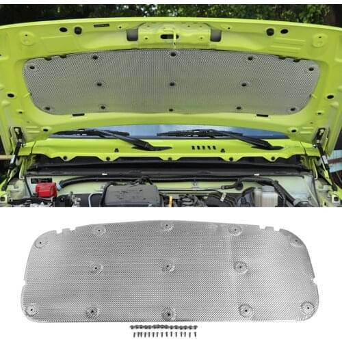 YCCPAUTO 1Pcs Aluminum Foil Hood Sound Heat Insulation Cotton Pad For Suzuki Jimny JB74 2019 2020