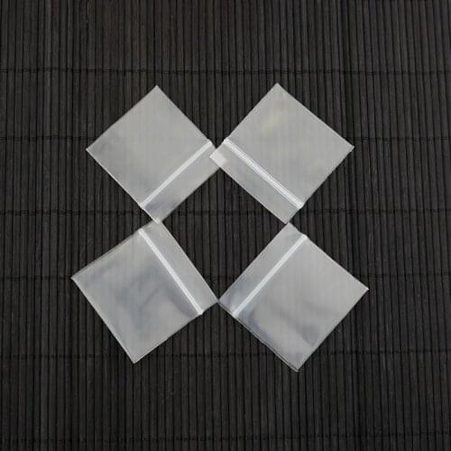 Resealable Plastic PE Clear Zip Lock Bags 100pcs 1.8x2cm Jewelry Earring Necklace Gift Food Packaging Storage Bag