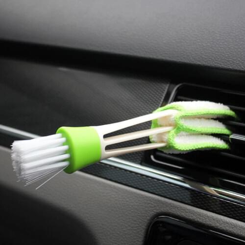 1Pcs Car Cleaning Brush Accessories For Toyota Camry Highlander RAV4 Crown Reiz Corolla Vios Yaris L