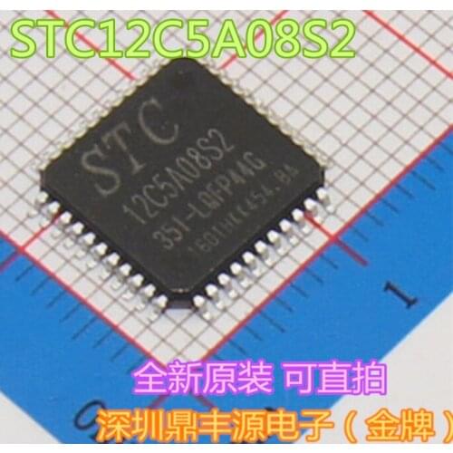 100% New&original STC12C5A08S2-35I-LQFP44 In Stock