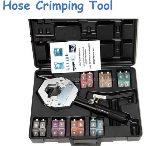 Automotive A/C Hose Crimping Tools For Repair Air Conditioner Pipes Hose Crimper Kit FS-7842