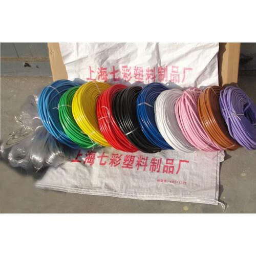 Free shipping 75M/lot Inner diameter 7mm PVC Plastic insulating sleeve Wire protection sleeve
