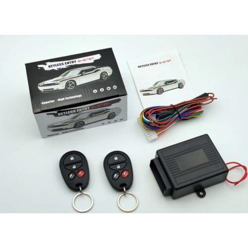 Lock Unlock Remote Keyless Entry System Central Door Lock Power Window Button Start Stop Car Remote 12V