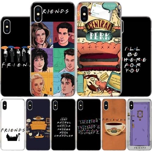 Friends Together TV Show Cover Phone Case For Apple iphone 11 12 Pro XR X XS Max 7 8 6 6S Plus + 7G 6G 5 SE 2020 Coque Popular