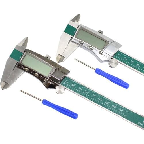 Digital Display Calipers 0-150mm high precision Fraction/MM/Inch LCD Electronic Vernier Caliper Stainless Steel measuring tool