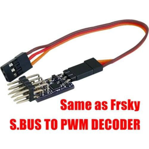 Cooltech STC4 Compatible Frsky S.BUS To PWM Decoder