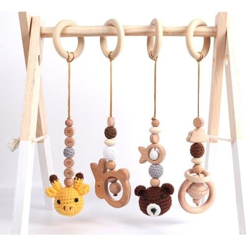 Childrens Room Opp Packaging Color Decorative Baby stroller decoration pendant Four-piece Pendant for Childrens Stroller and