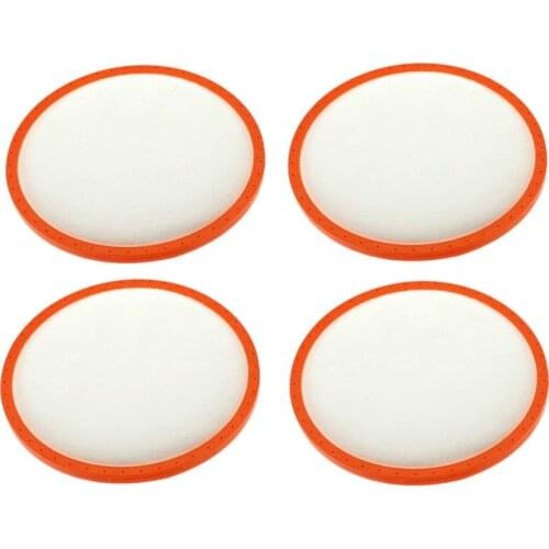 4PCS Motor Filter (125mm in Diameter) For Vax Power 8 Model U87-P7-PF and Dirt Devil 2991001 Centrino/CC2 M2991 Vacuum Cleaner