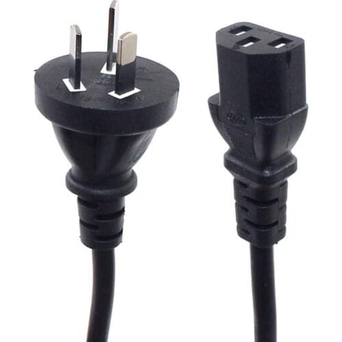 IEC C13 Kettle to AU Plug 3 Pin AC Power Cable Australia Extension Cord Adapter Charger Monitor 1.8m 6ft