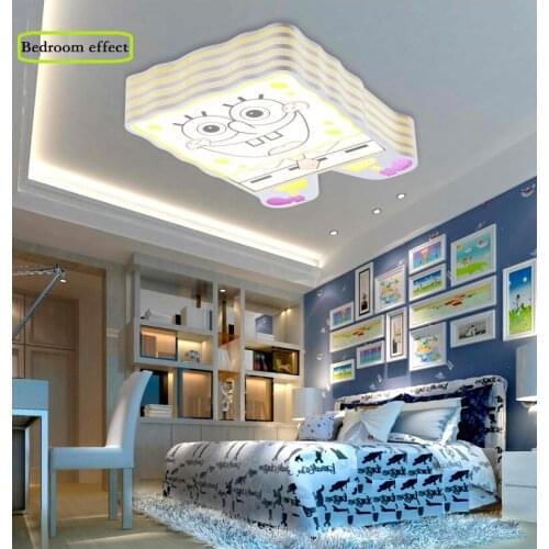 Lovely Children Creative LED Ceiling Lights Iron Bedroom Study Ceiling lamps AC110-240VLighting fixture