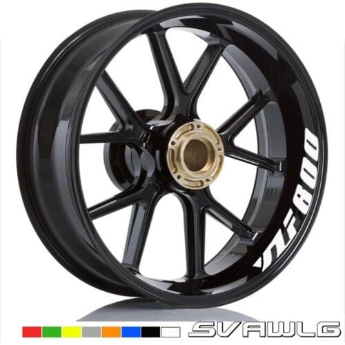 Motorcycle High Quality Outer Rim Wheel Decal Reflective Stickers For YAMAHA YZF600 R6 YZF 600 Stickers