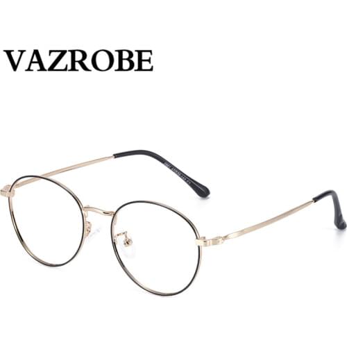 Narrow Eyeglasses Men Women Small Face Glasses Frame Round Vintage Spectacles for Optic Myopia Diopter Eyewear