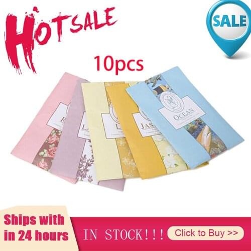 Natural Fragrances Hanging Spices Bag Wardrobe Deodorizing Paper Sachets Aromatherapy Bag Cabinet Air Fresheners home supplies