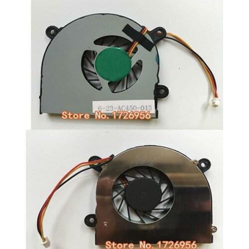 Original New laptop cpu cooling fan cooler fan for CLEVO C4500 FAN 6-23-AC450-013 AB6505HX-J03