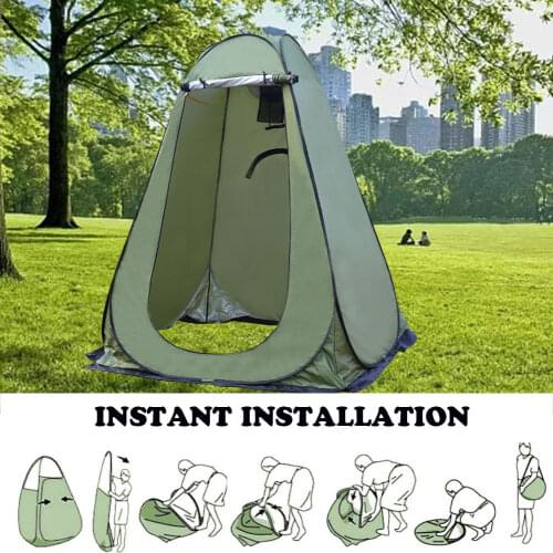 Pop-Up Pod Changing Room Privacy Tent Easy Set Up Portable Outdoor Shower Tent Camp Toilet Rain Shelter for Camping and Beach