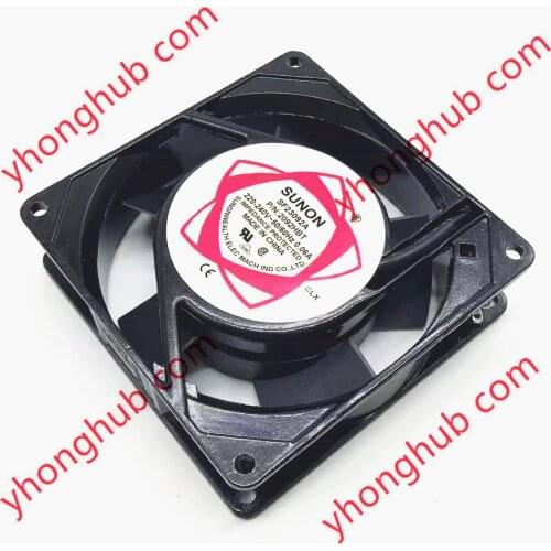 SUNON SF23092A AC 220V 0.06A 90x90x25mm Server Cooling Fan