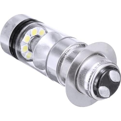 1PCS H6 Motorcycle Fog Light BA20D 2323 LED 100W DC 12V Motorbike DRL Daytime Running Lamp Bulb Super Bright White 6000K