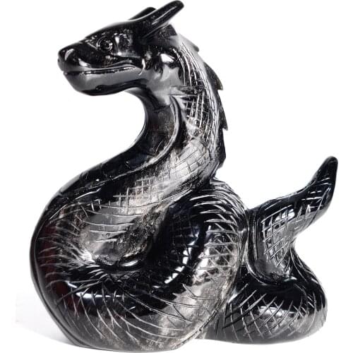 Free Shipping Hot Selling Hand Carved Crystal Carving Dragon For Gift And Decoration LZH