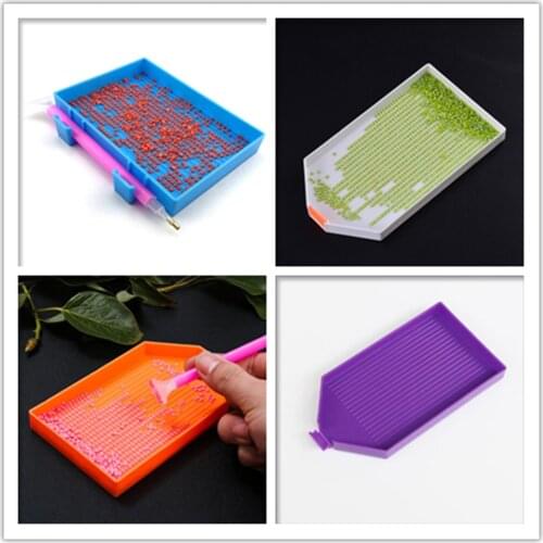 Large diamond plate tray Daquan diamond embroidery accessories large capacity diamond painting tools mosaic tools